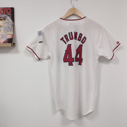 Chemise vintage Majestic MLB Angels de Los Angeles Mark Trumbo (taille M) T273