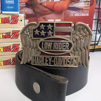 Ceinture vintage Harley-Davidson Low Rider 1983
