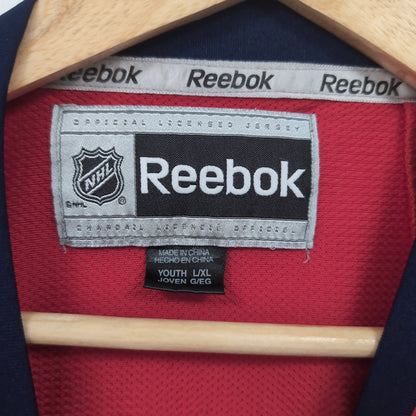 Maillot vintage Reebok NHL Capitals Washington Alex Ovechkin (taille S-M) T369