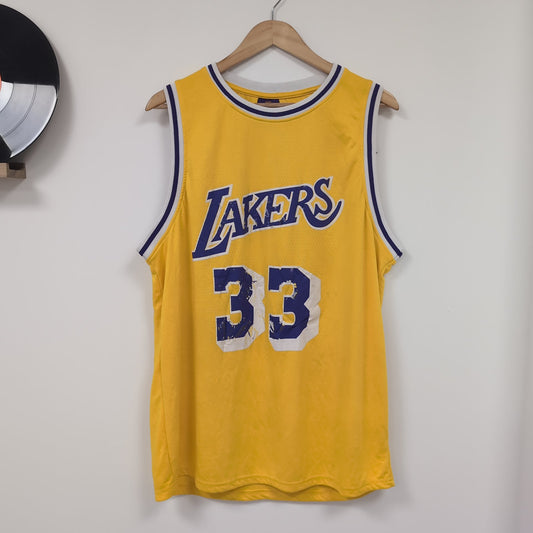 Maillot vintage NBA Lakers Kareem Abdul-Jabbar (taille XL) T226