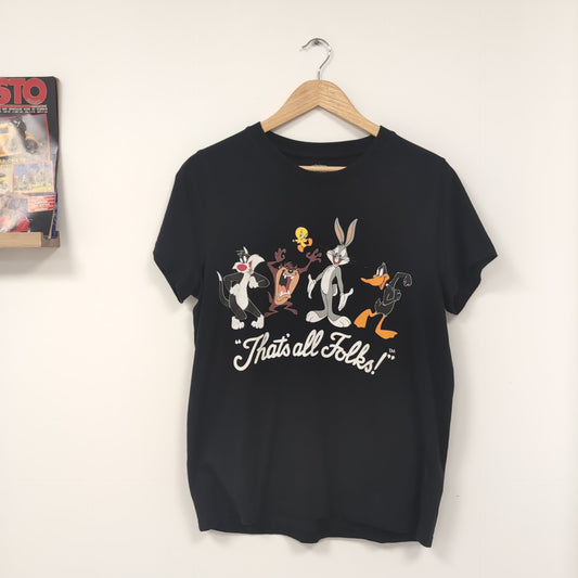 Tee shirt vintage Looney Tunes (taille M) T344