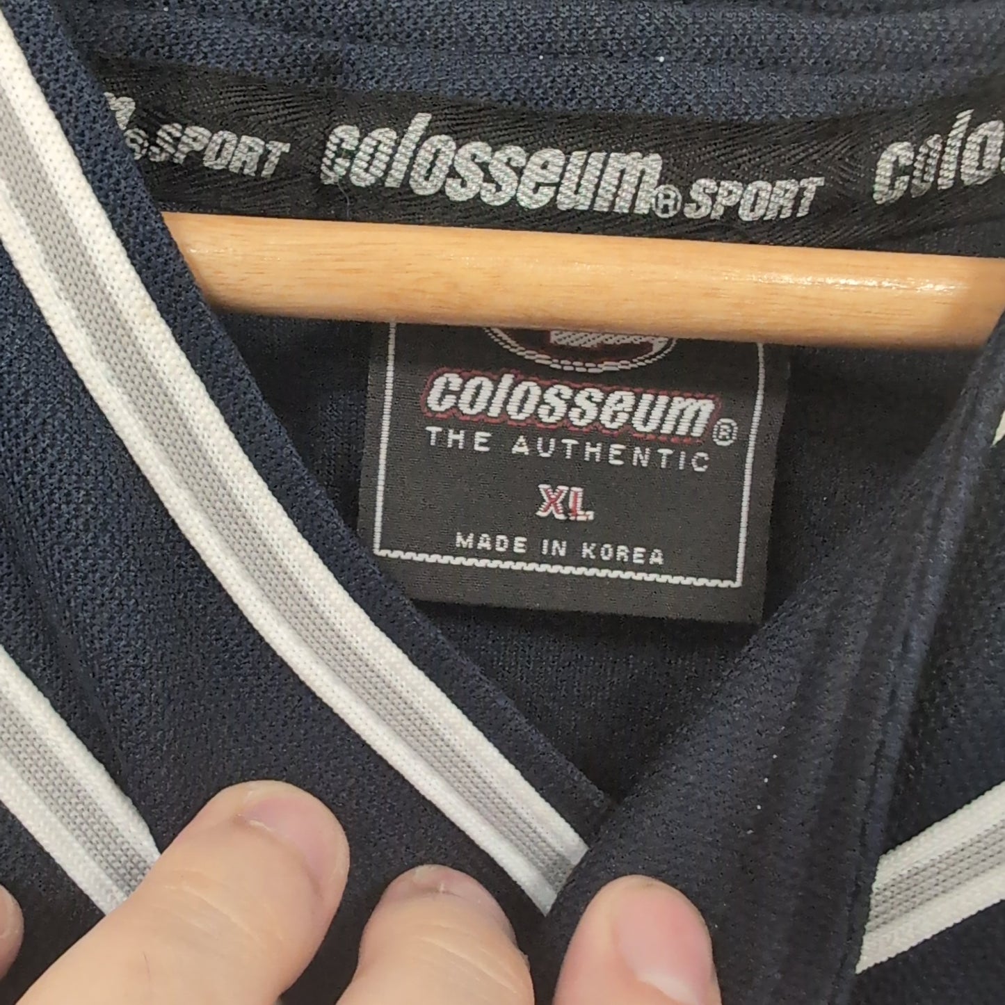 Chemise vintage Colosseum Baseball Compton (taille M) T280