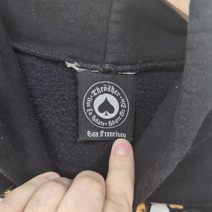 Sweat à capuche vintage Thrasher (taille S) H37