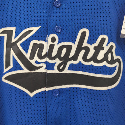 Chemise vintage Majestic baseball Knights de Charlotte (taille L) T277
