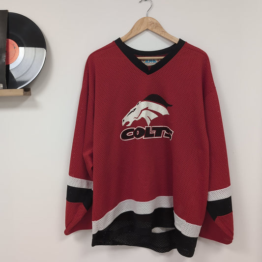 Maillot vintage Colts Lantz (taille XL) T228