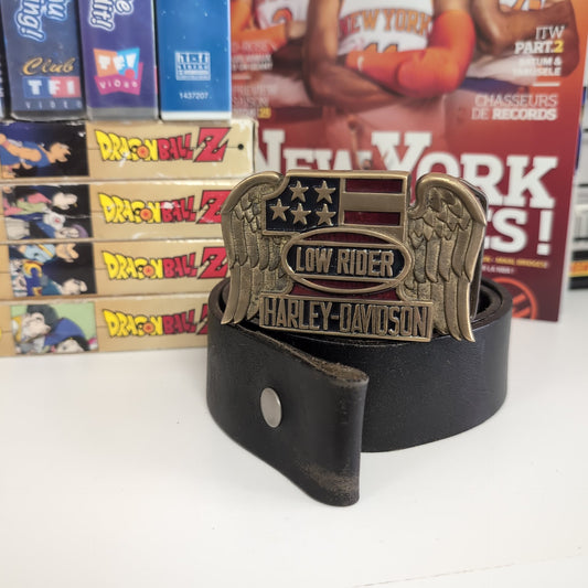 Ceinture vintage Harley-Davidson Low Rider 1983