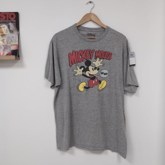 Tee shirt vintage Mickey Mouse (taille XL) T326