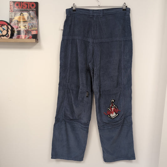 Pantalon baggy velours côtelé streetwear Picowear (DS) (taille 48eu) P52