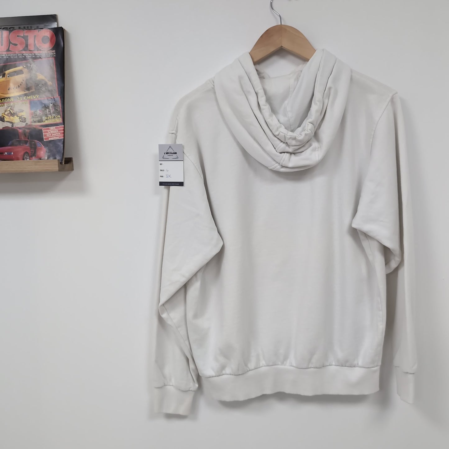 Sweat à capuche vintage Fubu (taille L) H32