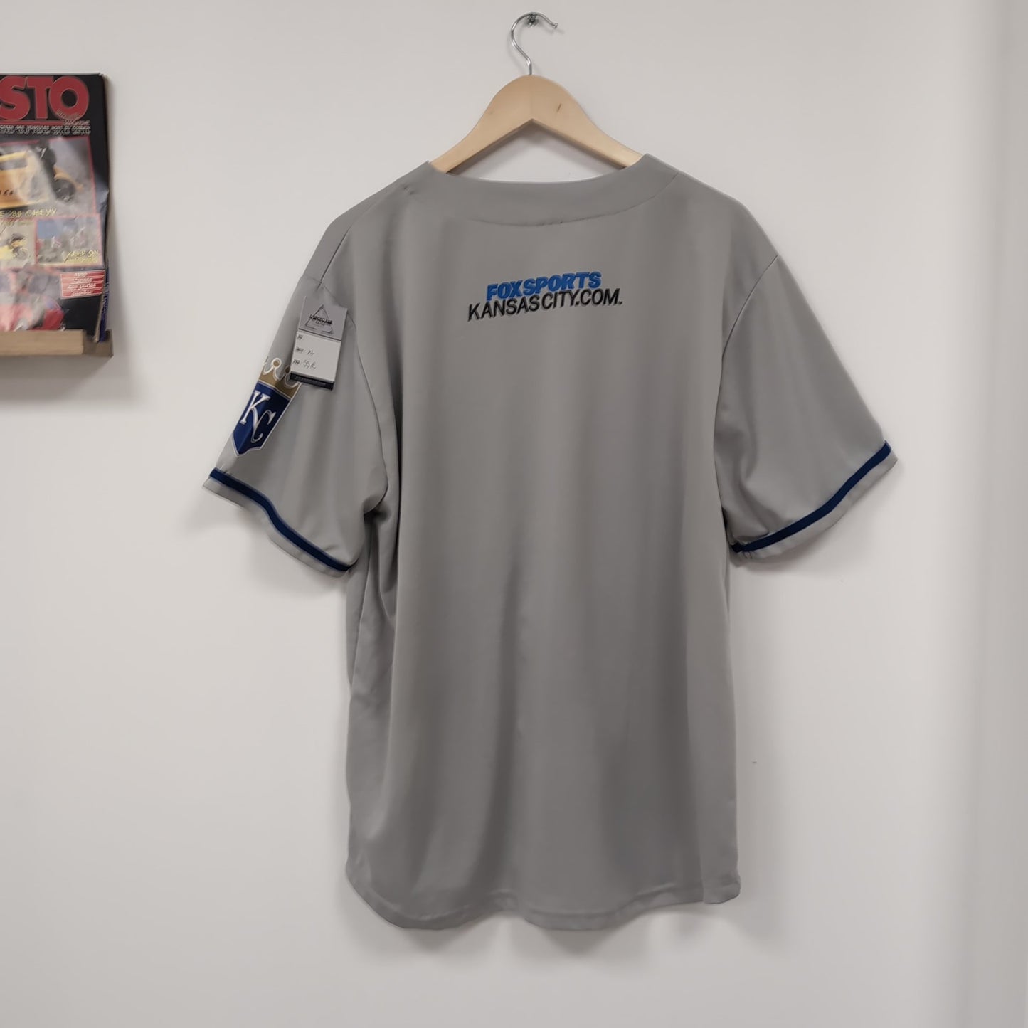 Chemise vintage Baseball Kansas city (taille XL) T304