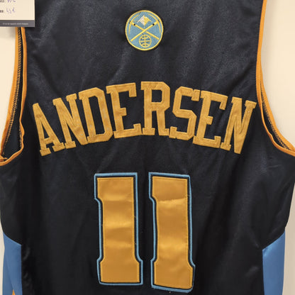 Maillot vintage NBA Nuggets de Danver Chris Andersen (taille M-L) T314
