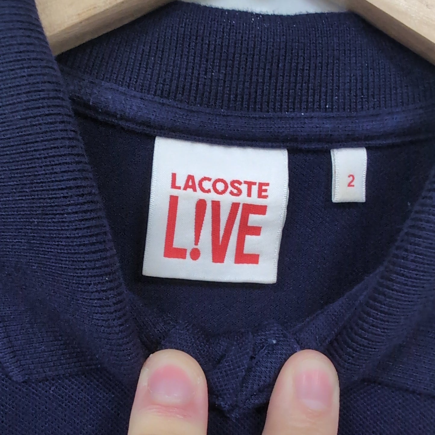 Polo vintage Lacoste (taille XS) T288