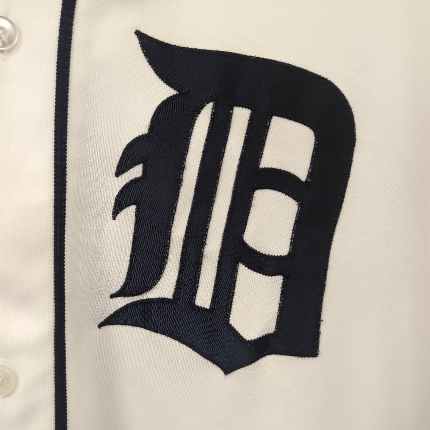 Chemise vintage Majestic MLB Tigers de Detroit Curtis Granderson (taille L-XL) T283