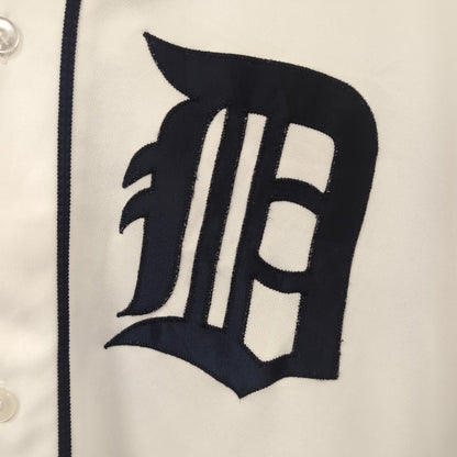 Chemise vintage Majestic MLB Tigers de Detroit Curtis Granderson (taille L-XL) T283