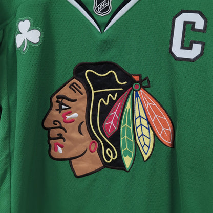 Maillot vintage Reebok NHL Blackhawks de Chicago Jonathan Toews (taille S-M) T370