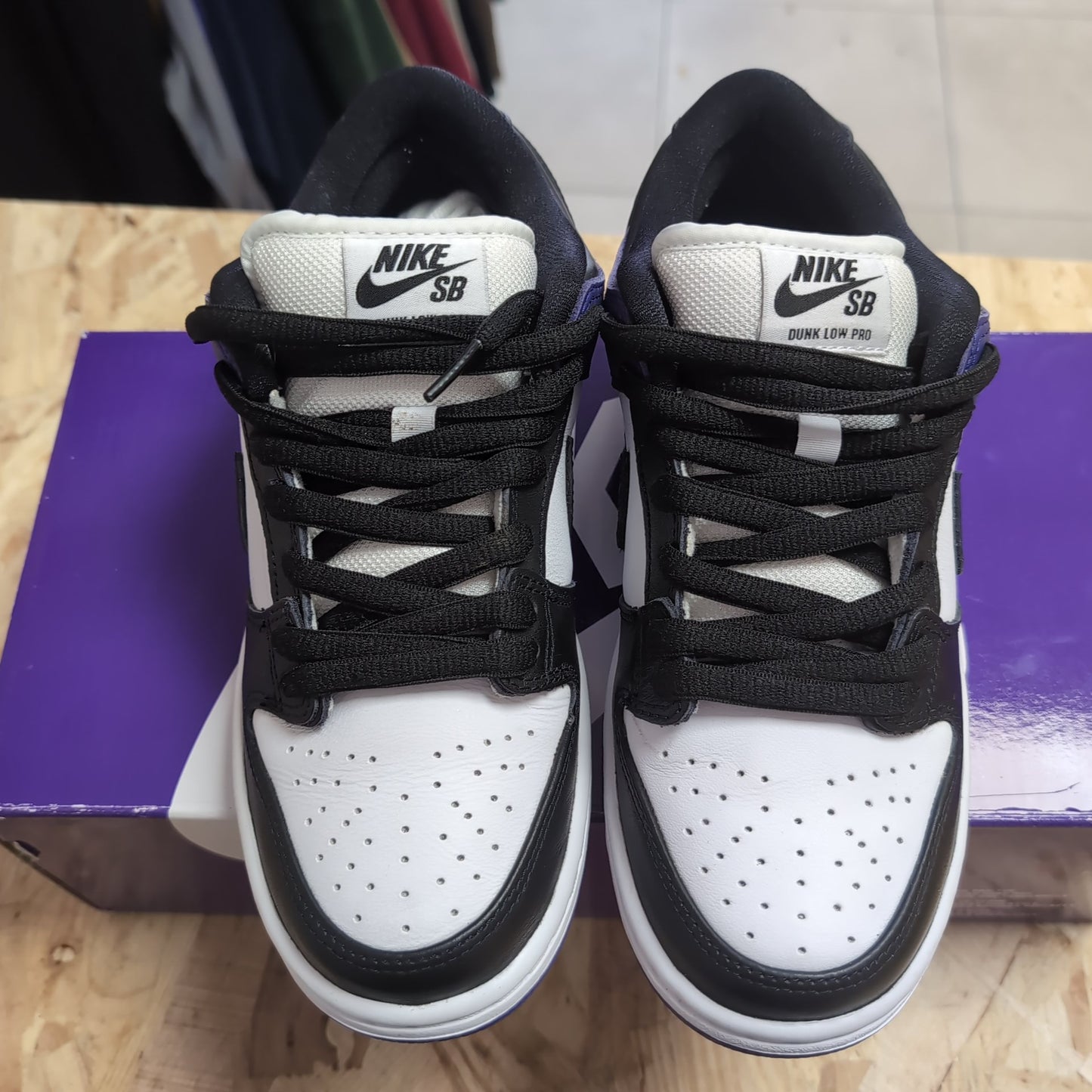 Sneakers Nike Dunk SB Purple (taille 40Eu / 7Us) DS