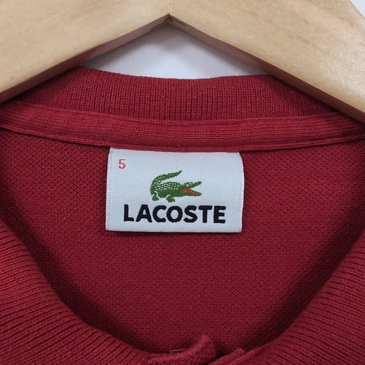 Polo vintage Lacoste (taille L) T289