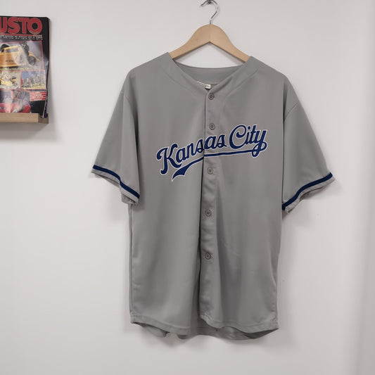 Chemise vintage Baseball Kansas city (taille XL) T304