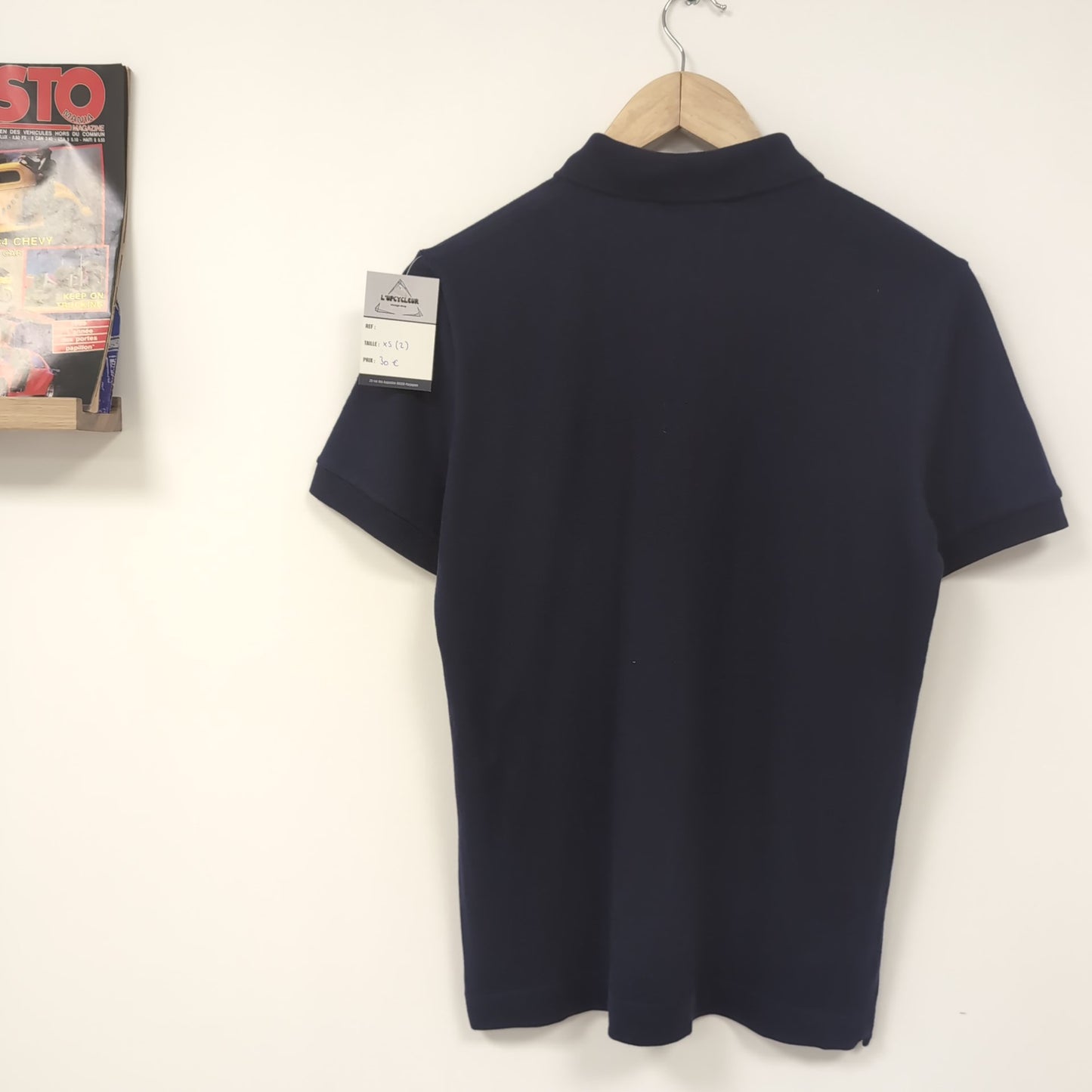 Polo vintage Lacoste (taille XS) T288