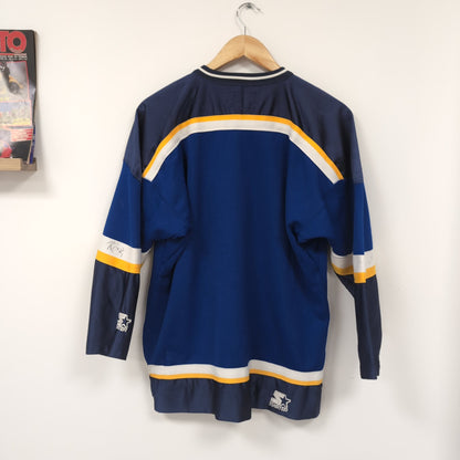 Maillot vintage Starter NHL St Louis Blues (taille M) T371