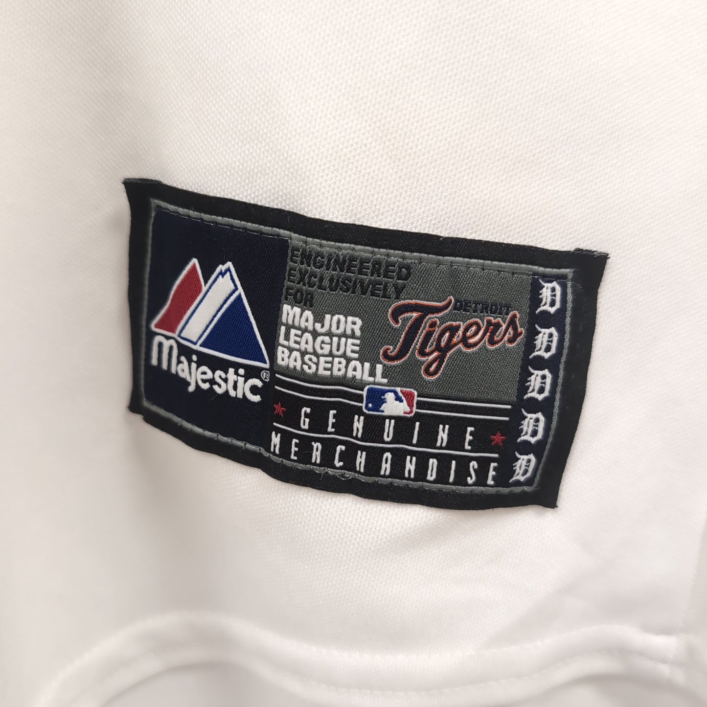 Chemise vintage Majestic MLB Tigers de Detroit Curtis Granderson (taille L-XL) T283