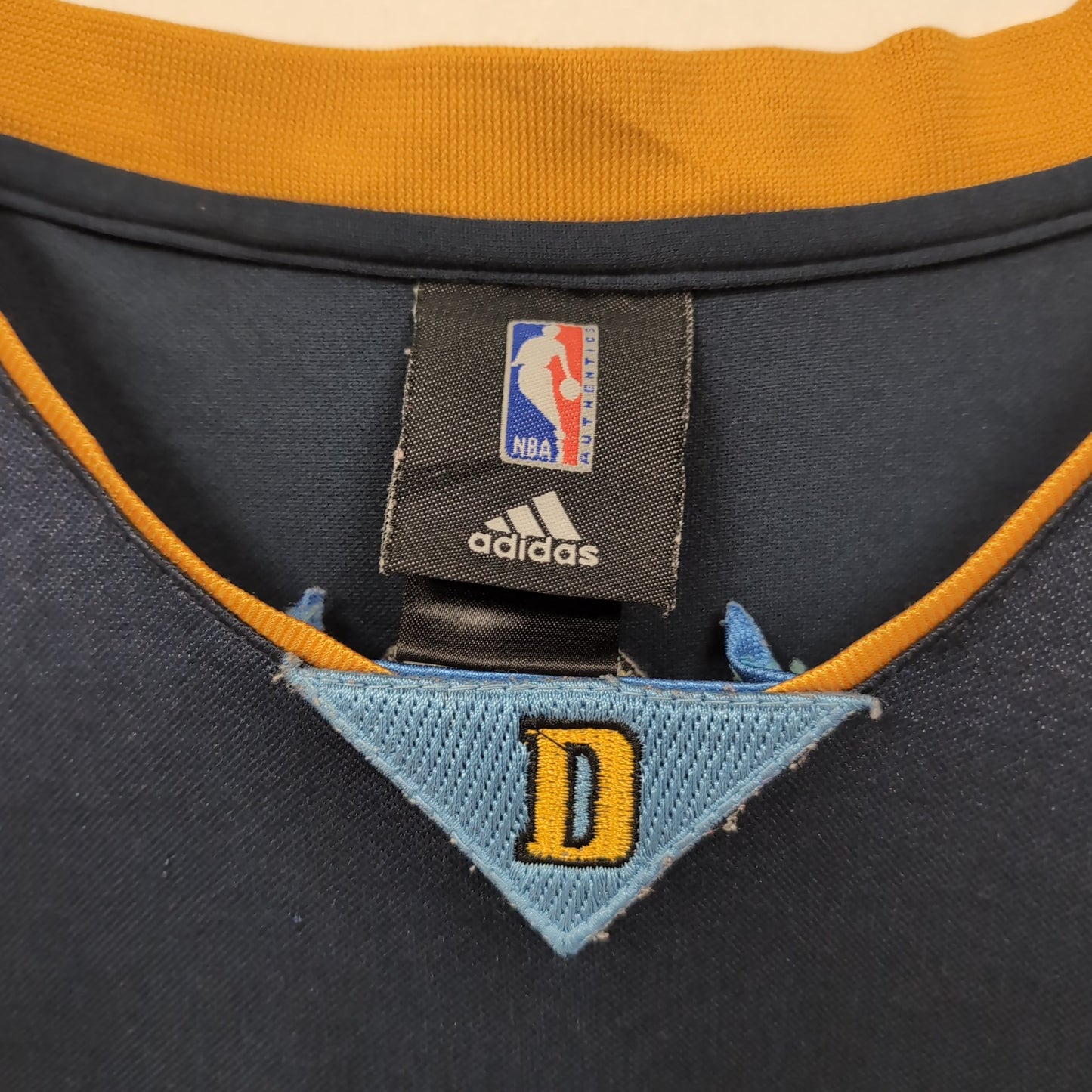 Maillot vintage NBA Nuggets de Danver Chris Andersen (taille M-L) T314