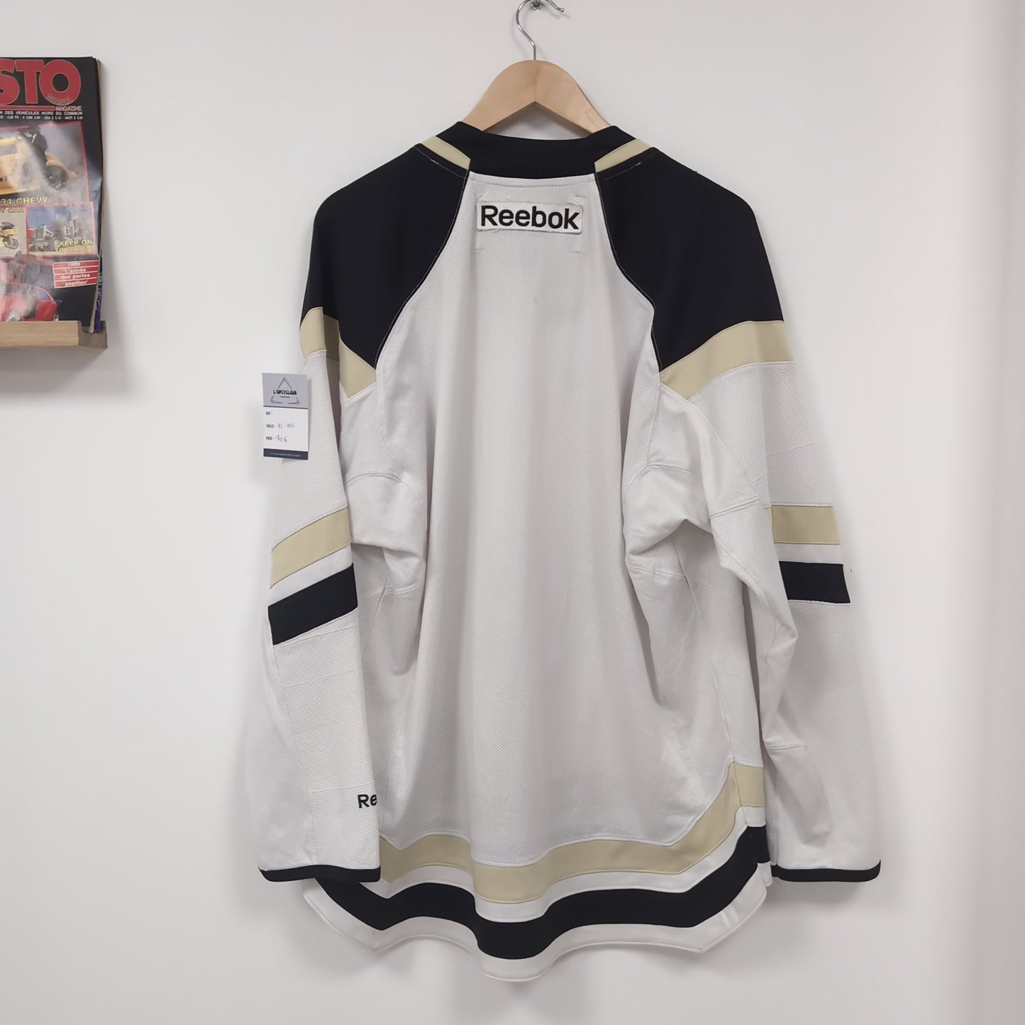 Maillot vintage Reebok NHL Penguins de Pittsburgh (taille XL-XXL) T364