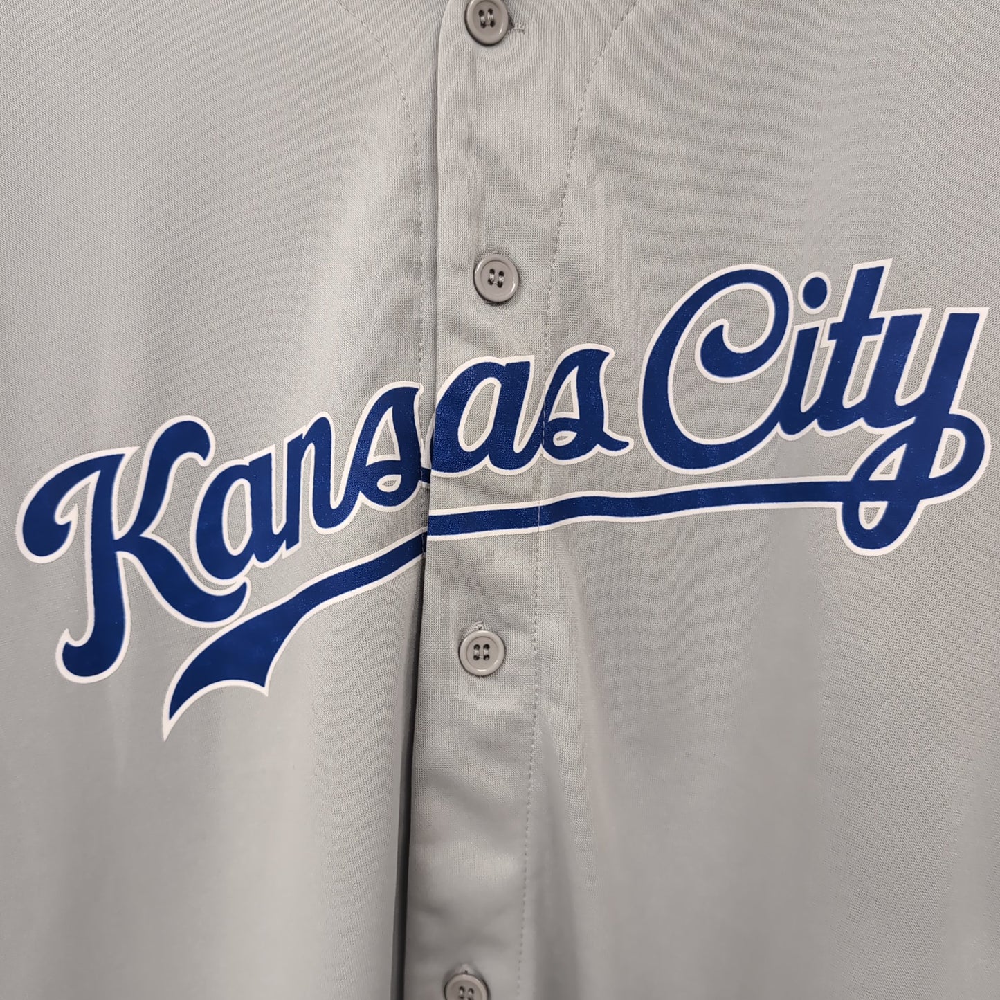 Chemise vintage Baseball Kansas city (taille XL) T304