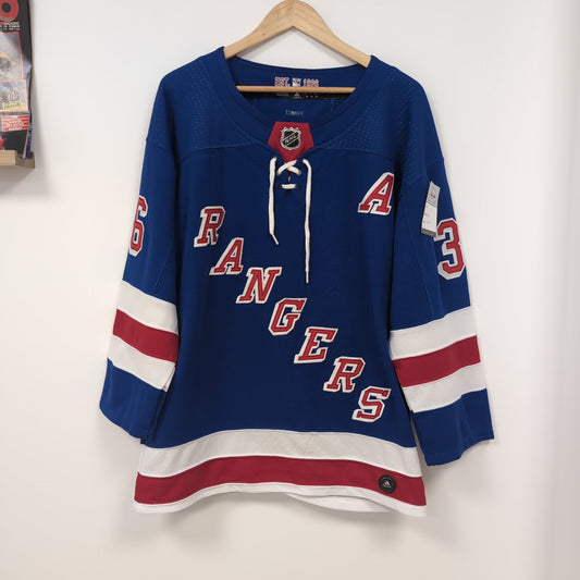 Maillot vintage Reebok NHL Rangers de New York Mats Zuccarello (taille L) T359