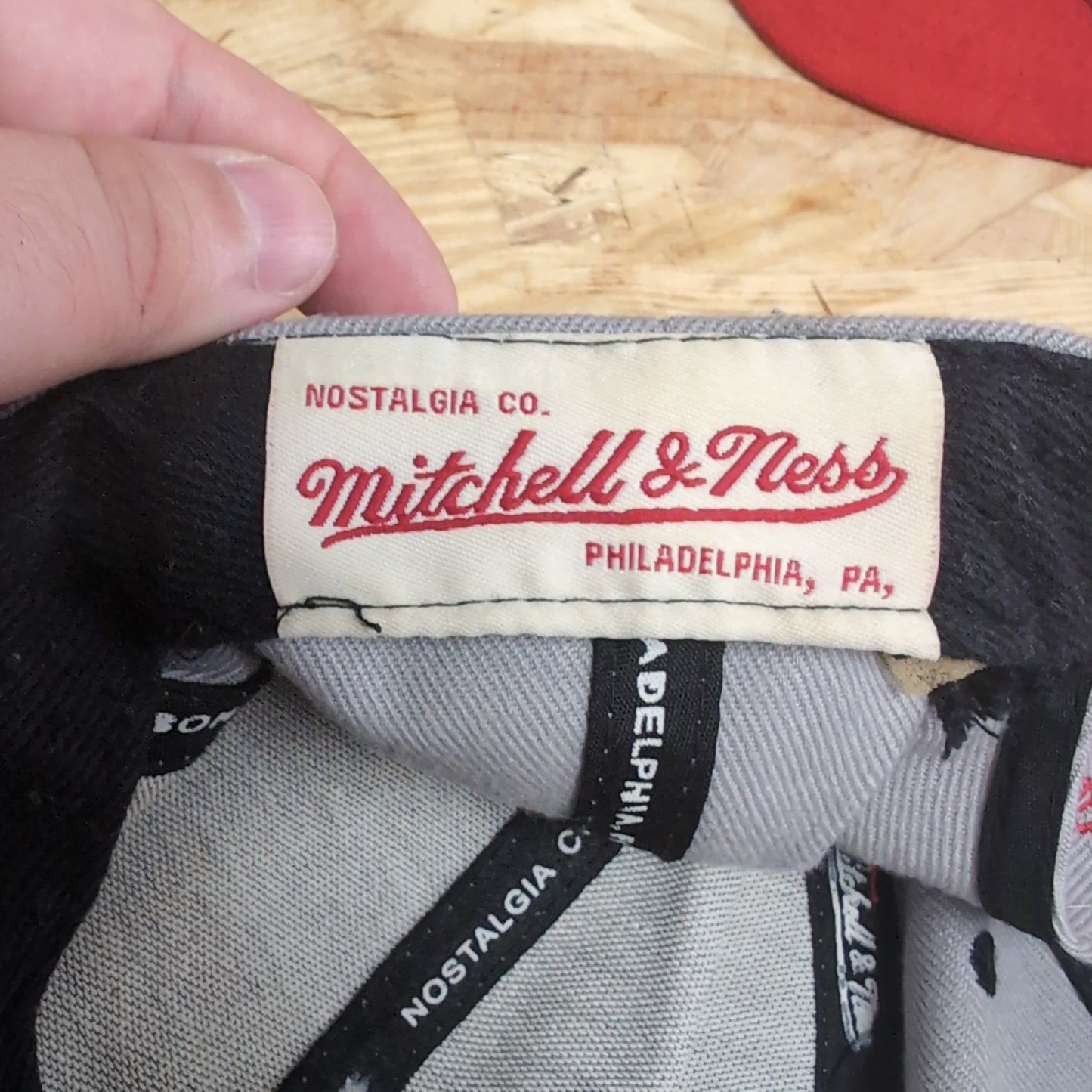 Casquette vintage NBA Chicago Bulls Mitchell & Ness