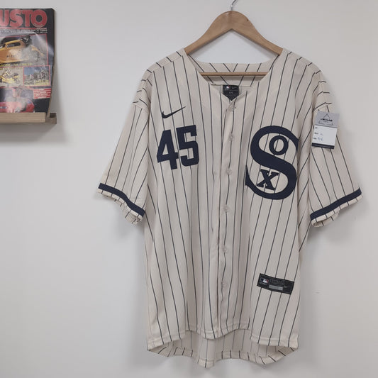 Chemise vintage Nike MLB White Sox de Chicago Michael Jordan (taille XL) T286