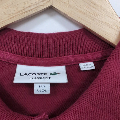 Polo vintage Lacoste (taille XXL) T291