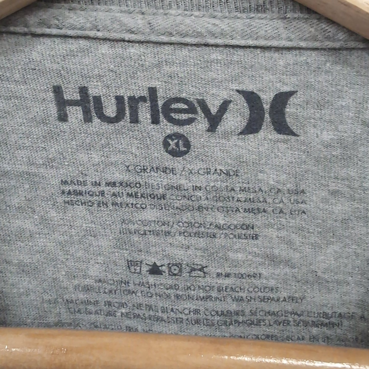 Tee shirt vintage Hurley (taille XL) T324