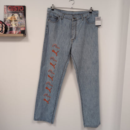 Jean Baggy vintage Evisu X Puma (taille 38) J89