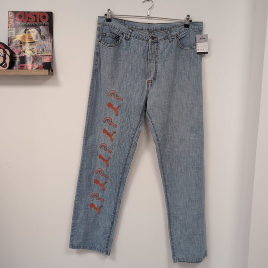 Jean Baggy vintage Evisu X Puma (taille 38) J89