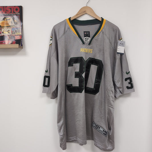 Maillot vintage Nike NFL Packers Green Bay John Kuhn (taille XL) T299