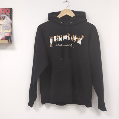 Sweat à capuche vintage Thrasher (taille S) H37