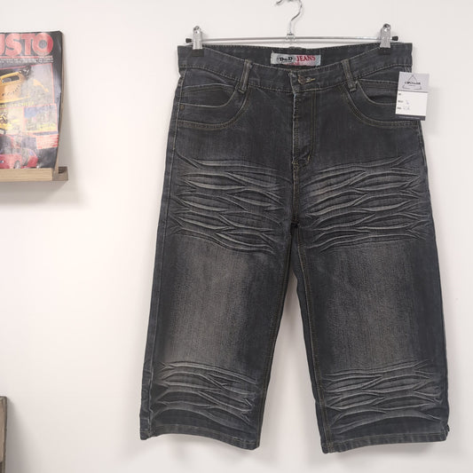 Jort vintage Japonais, broderies streetwear (taille 36) J75